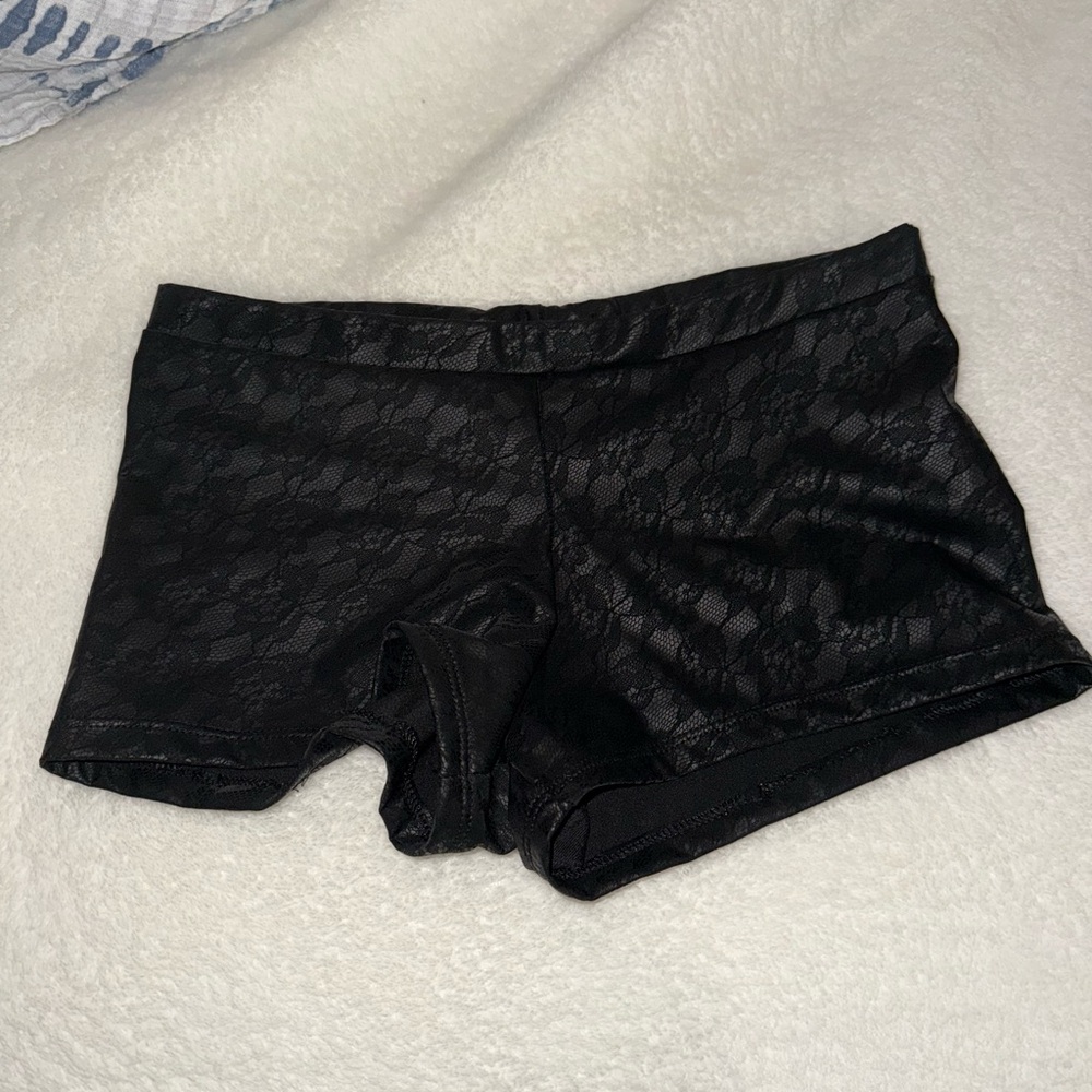 Spirit Halloween Black Lace Women's Shorts